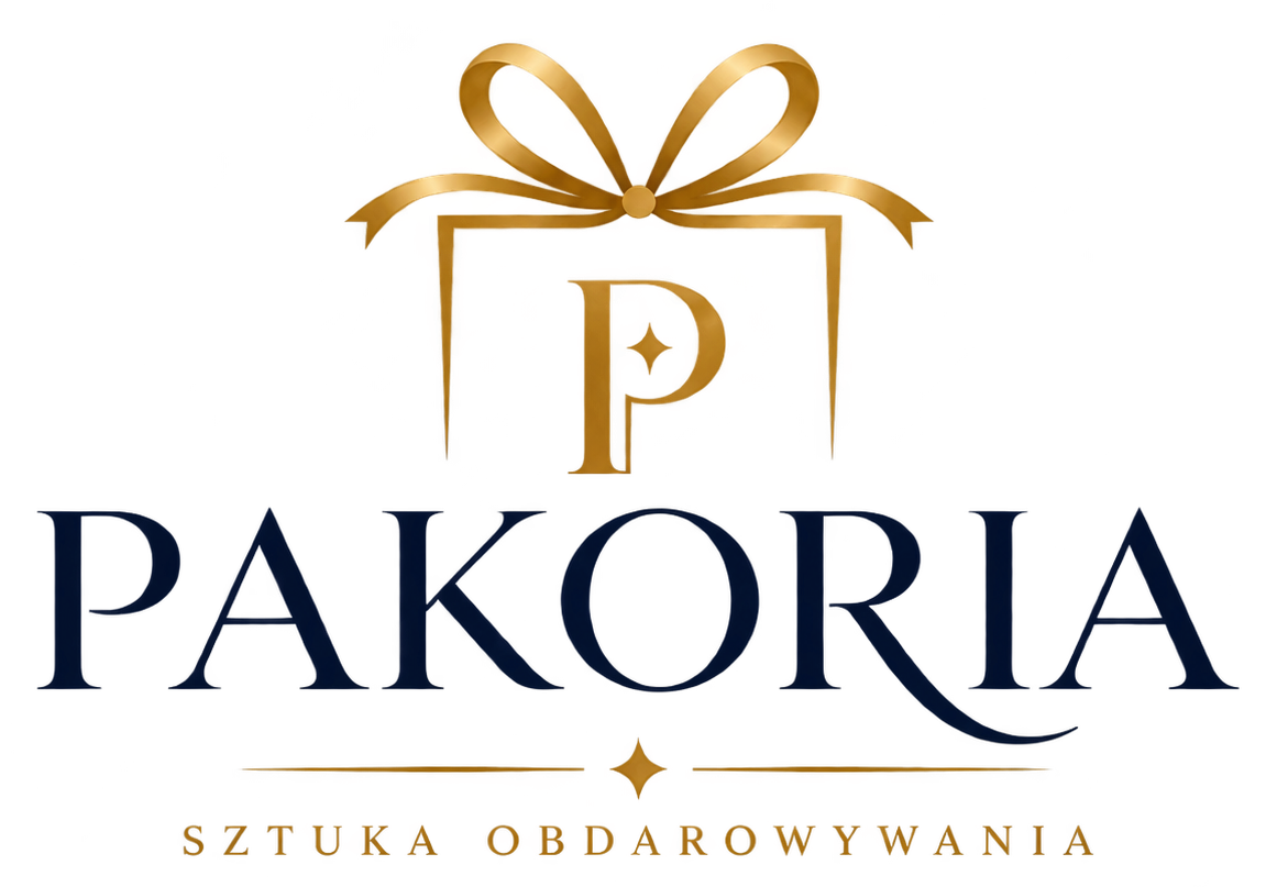 PAKORIA - kosze prezentowe, logo